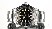 Rolex Submariner 5513 Gilt Gloss Underlined Dial NOS Condition c.1963 POA Vintage Watch Specialist