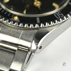 Rolex Submariner 5513 Gilt Gloss Underlined Dial NOS Condition c.1963 POA Vintage Watch Specialist