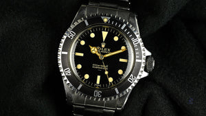 Rolex Submariner 5513 Gilt Gloss Underlined Dial NOS Condition c.1963 POA Vintage Watch Specialist