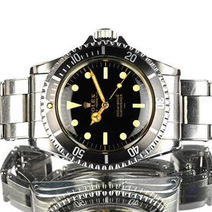 Rolex Submariner 5513 Gilt Gloss Underlined Dial NOS Condition c.1963 POA Vintage Watch Specialist