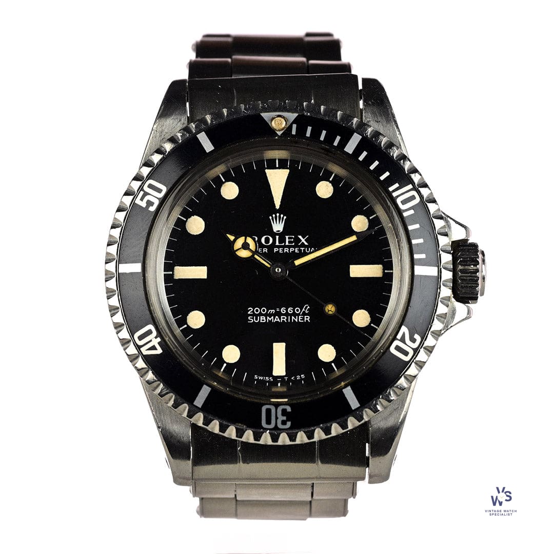 Rolex Submariner Reference 5513 Meters First