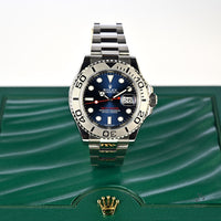 Rolex Yacht-Master Blue Dial - Model Ref: 116622 - 2017 - Box and Papers - Vintage Watch Specialist