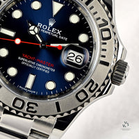 Rolex Yacht-Master Blue Dial - Model Ref: 116622 - 2017 - Box and Papers - Vintage Watch Specialist