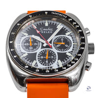 Sandoz Kelek Three Register Chronograph - Fantastic Condition - c.1970s - Vintage Watch Specialist
