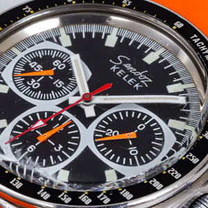 Sandoz Kelek Three Register Chronograph - Fantastic Condition - c.1970s - Vintage Watch Specialist