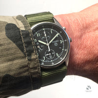 Seiko 6645 Gen 2 - Military Issued Pilots Watch with Broad Arrow - 1997 - Vintage Watch Specialist