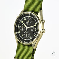 Seiko 6645 Gen 2 - Military Issued Pilots Watch with Broad Arrow - 1997 - Vintage Watch Specialist