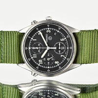 Seiko 6645 Gen 2 - Military Issued Pilots Watch with Broad Arrow - 1997 - Vintage Watch Specialist