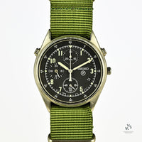 Seiko 6645 Gen 2 - Military Issued Pilots Watch with Broad Arrow - 1997 - Vintage Watch Specialist