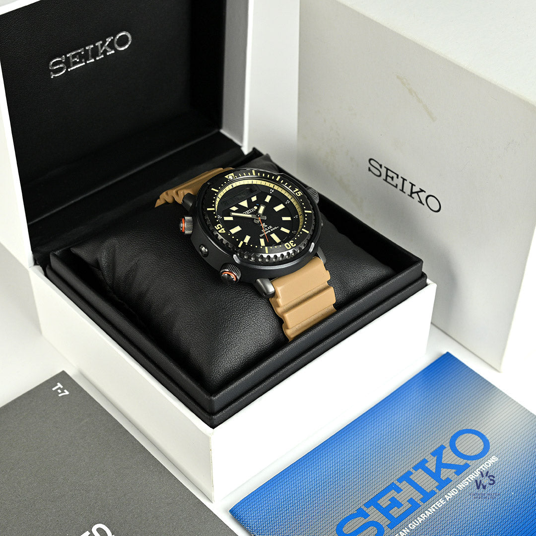 Seiko H851 - Solar Diver's 200m - The 'Arnie' - Box and Papers - c