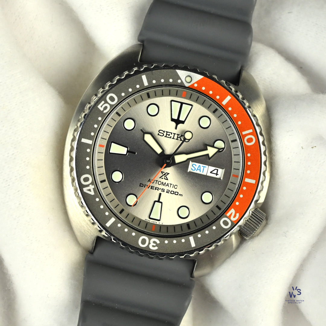 Clearance Seiko Grey Turtle Seiko Samurai Dawn Grey For Sale Seiko