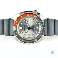 Seiko - Prospex - Limited Edition 2018 - Dawn Grey Turtle - Model Ref: SRPD01K1 - Vintage Watch Specialist