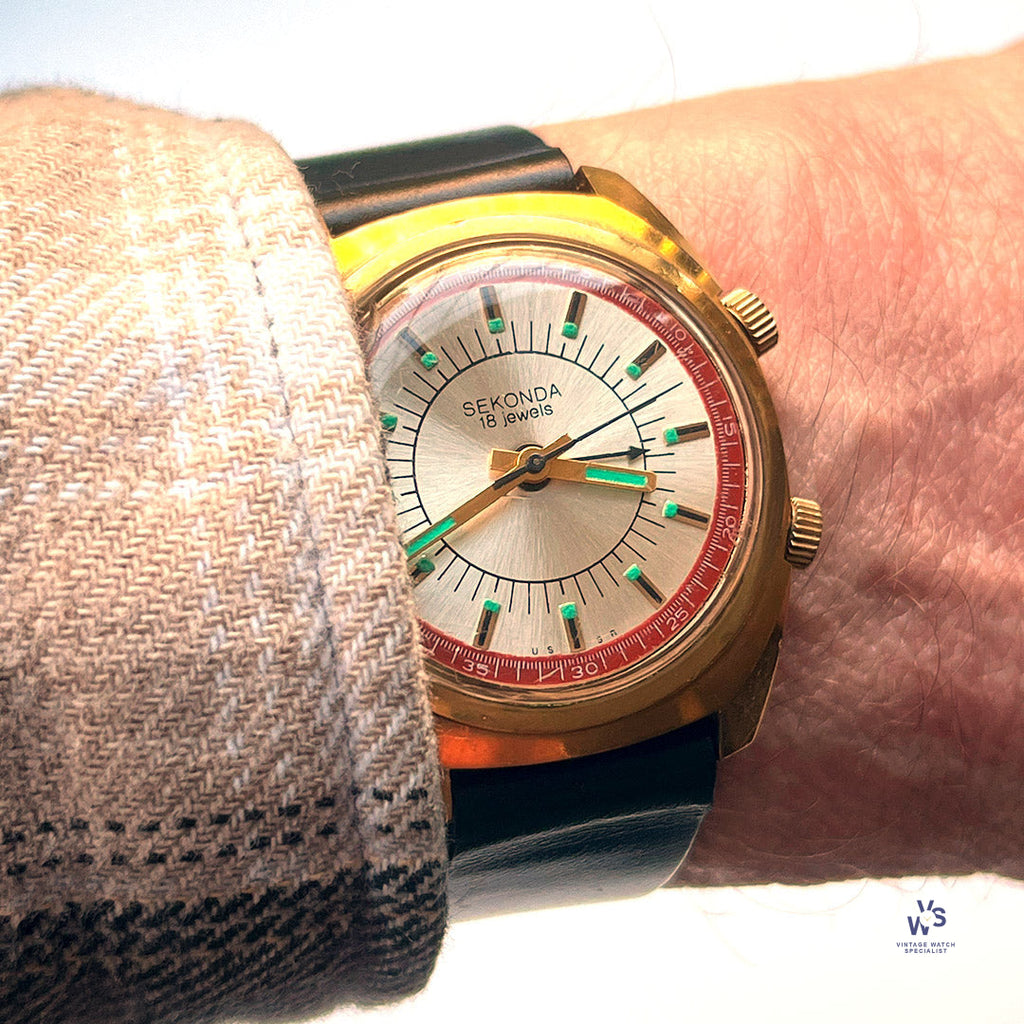 Sekonda 2 Pusher - Vintage Watch Specialist