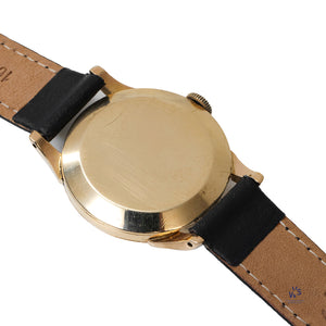 Smiths De Luxe - 9k Gold Case - White Dial - c.1950s - Vintage Watch Specialist