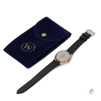 Smiths De Luxe - 9k Gold Case - White Dial - c.1950s - Vintage Watch Specialist