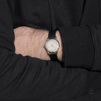 Smiths De Luxe - 9k Gold Case - White Dial - c.1950s - Vintage Watch Specialist