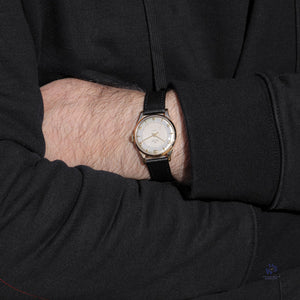Smiths De Luxe - 9k Gold Case - White Dial - c.1950s - Vintage Watch Specialist