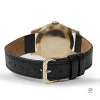 Smiths De Luxe - 9k Gold Case - White Dial - c.1950s - Vintage Watch Specialist