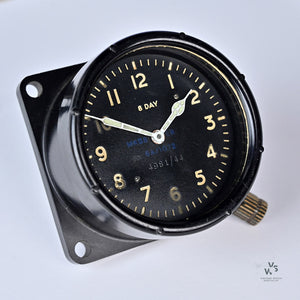 Smiths Mark II B/ER - 8 Day RAF Clock - Serial No. 6a/1072 - Dated 1944 - Vintage Watch Specialist