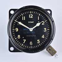 Smiths Mark II B/ER - 8 Day RAF Clock - Serial No. 6a/1072 - Dated 1944 - Vintage Watch Specialist