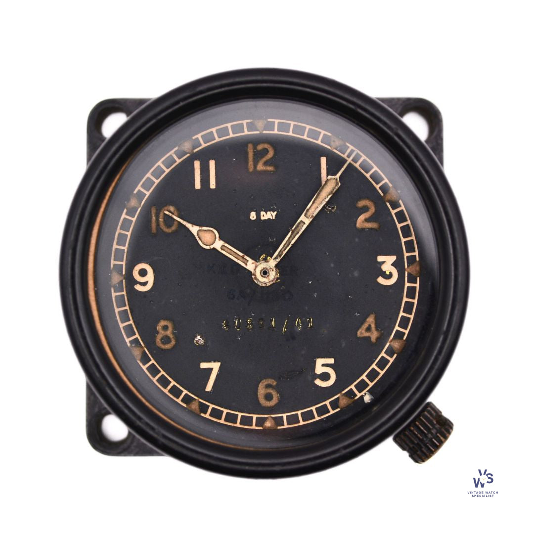 Smiths MK 2 - 8 Day RAF Clock - Dated 1941 – Vintage Watch Specialist
