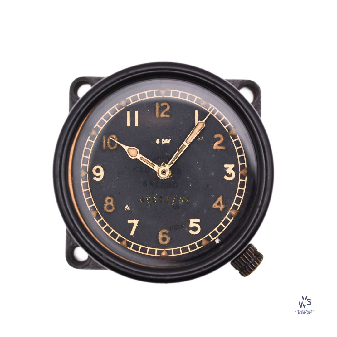 Smiths MK 2 8 Day RAF Clock Dated 1941 Vintage Watch Specialist