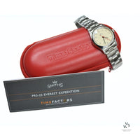 Smiths PRS25 - Everest Expedition - Time Factors - Box and Papers 2020 - Vintage Watch Specialist