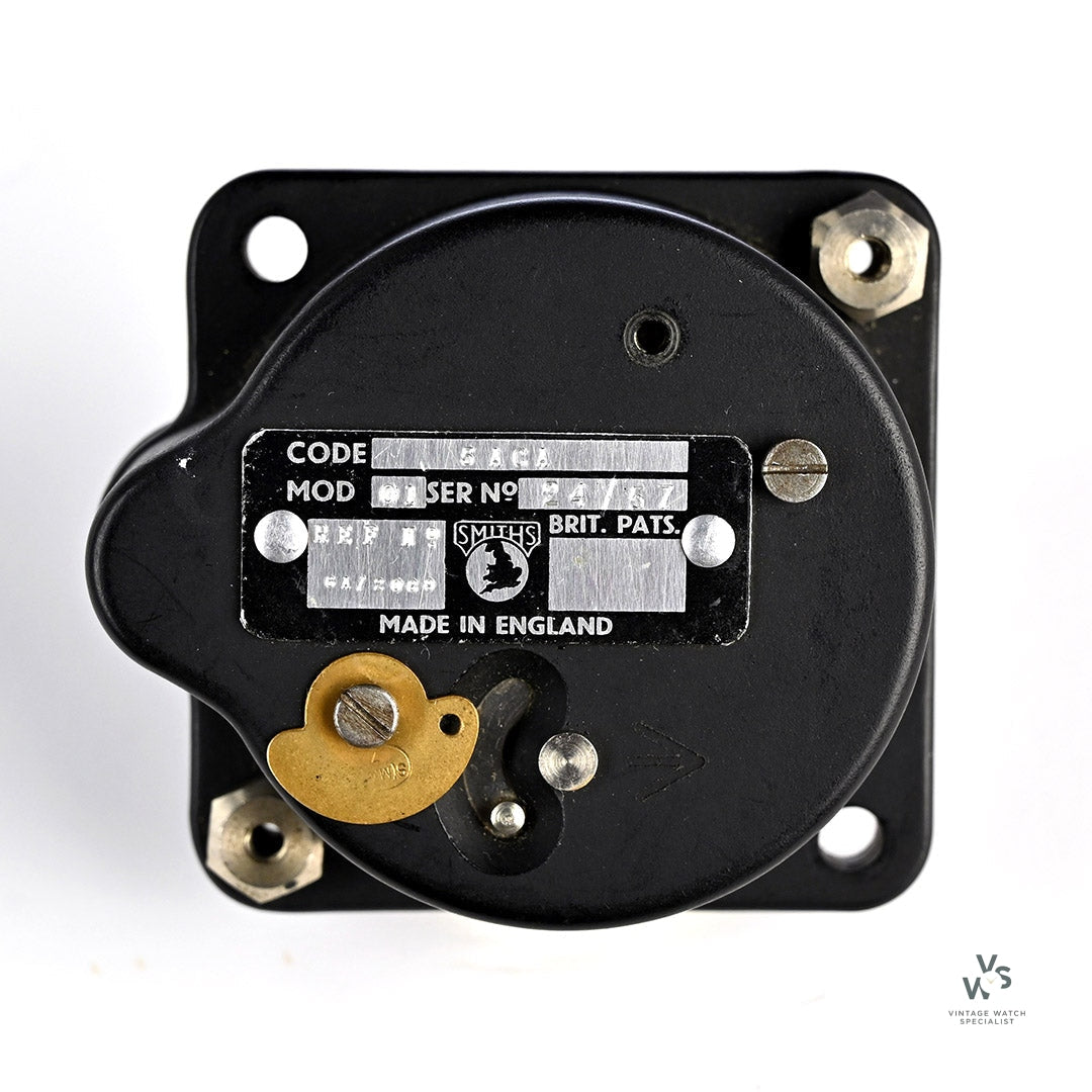 Hughes Aircraft Watch Module Smiths RAF Aircraft Dashboard Clock - Model Ref: 5ACA - Issued 1957 ...