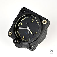 Smiths RAF Aircraft Dashboard Clock - Model Ref: 5ACA - Issued 1957 - Vintage Watch Specialist