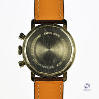 Smiths Two Register Chronograph - Reverse Panda Tropical Chocolate Dial - c.1960s - Vintage Watch Specialist