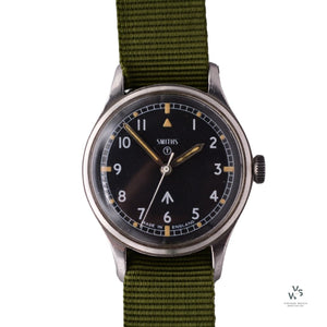 Smiths W10 - Military Watch - Caseback Ref: W10/6645-99-961-4045 - C.1968 - Vintage Watch Specialist