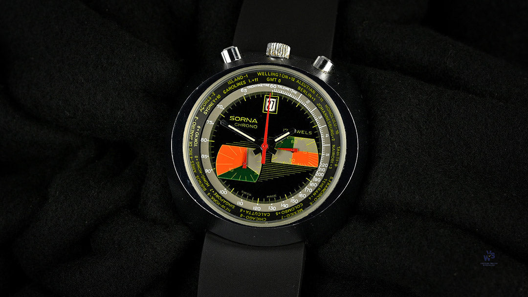 Sorna Bullhead Chronograph Date - Model Ref: 2692 - c.1970s