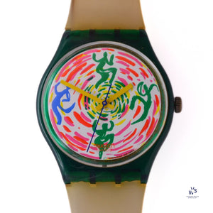 Swatch - Girotondo Vintage - Model Ref GG129 - Multicolour - 1994 - Quartz - Vintage Watch Specialist