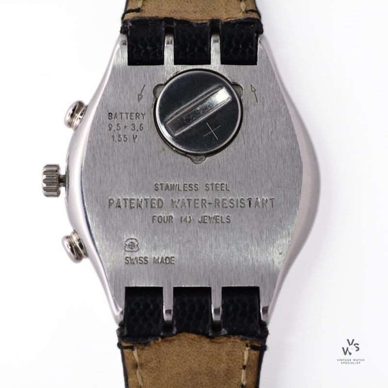 Swatch Irony Vernissage - Chronograph Quartz - Model ref: YCS101- C.1996 - Vintage Watch Specialist