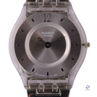 Swatch - Skin Crystal Row Ref: SFK248G - c.2005 - Ultra Thin Clear - Vintage Watch Specialist
