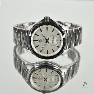 TAG Heuer Link Calendar - Silver Dial - Model Ref: WAT2111 - Box and Booklet - Vintage Watch Specialist