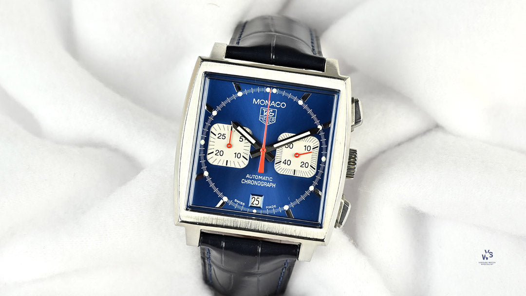 Vintage tag heuer monaco cheap