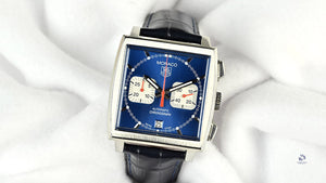 TAG Heuer Monaco - Box and Papers - 2002 - Vintage Watch Specialist