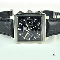 Tag Heuer Monaco - Model Reference: CW2111-0 - Black Dial Chronograph - Box & Papers - Vintage Watch Specialist