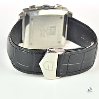 Tag Heuer Monaco - Model Reference: CW2111-0 - Black Dial Chronograph - Box & Papers - Vintage Watch Specialist