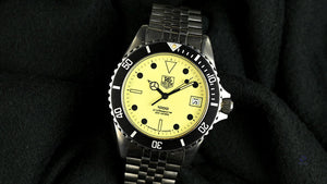 TAG Heuer Night Diver - Model 980.113N - James Bond - Full Luminous Dial - c.1980s - Vintage Watch Specialist