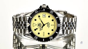TAG Heuer Night Diver - Model 980.113N - James Bond - Full Luminous Dial - c.1980s - Vintage Watch Specialist
