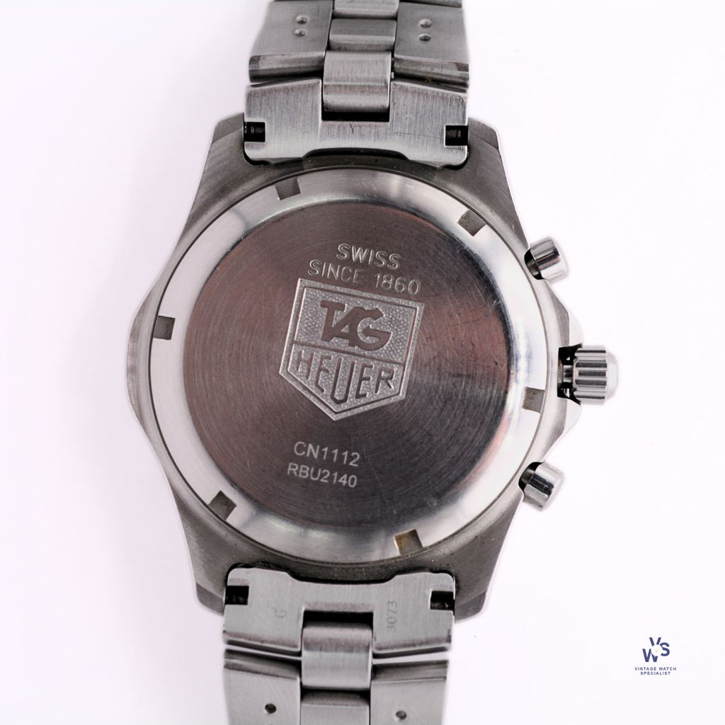 Tag Heuer Professional 2000 Series Model CN1112 Quartz 40mm C.2003 - Vintage Watch Specialist