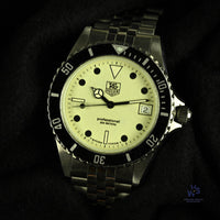 Tag Heuer Professional 200m - Night Diver - Luminous Dial - Model Ref: 980.113B - c.1987 - Vintage Watch Specialist
