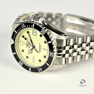 Tag Heuer Professional 200m - Night Diver - Luminous Dial - Model Ref: 980.113B - c.1987 - Vintage Watch Specialist