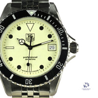 Tag Heuer Professional 200m - Night Diver - Luminous Dial - Model Ref: 980.113B - c.1987 - Vintage Watch Specialist