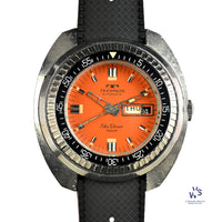 Technos Automatic Sky Diver - Calendar Function - c.1970s - Provenance Included - Vintage Watch Specialist