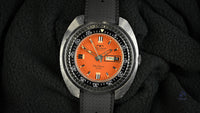 Technos Automatic Sky Diver - Calendar Function - c.1970s - Provenance Included - Vintage Watch Specialist