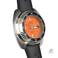Technos Automatic Sky Diver - Calendar Function - c.1970s - Provenance Included - Vintage Watch Specialist