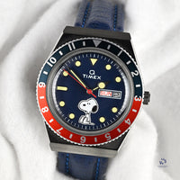 Timex Q Snoopy 70th Anniversary Edition Box and Papers 2020 Vintage Watch Specialist